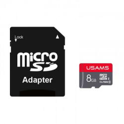 USAMS microSDHC 8GB + Adapter (US-ZB116)
