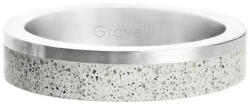 Gravelli Inel din beton Edge Slim oțel / gri GJRUSSG021 60 mm