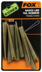 FOX EDGES NAKED LINE TAIL RUBBERS - Szilikon Zárósapka 7-es méret (CAC686)