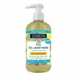 Coslys Gel bio pentru spalare pe maini fara sapun, cu extract de lamaie si lavanda, 300ml, Coslys