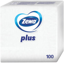 Zewa Plus 1 rétegű szalvéta, fehér (100 db)