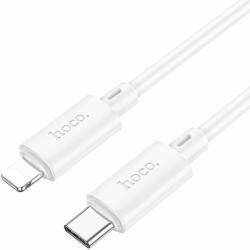 hoco. X88 Kábel - Lightning / Type-C (USB-C) fehér gyorstöltő kábel 1m, 2, 4A - tokgalaxis