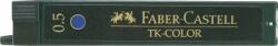 Faber-Castell Mine creion 0.5mm albastre TK-COLOR 12 buc/etui, FABER-CASTELL (FC128544)