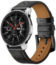 Tech-Protect TP0709 Tech-Protect Leather Samsung Galaxy Watch (46mm) óraszíj, fekete (TP0709)