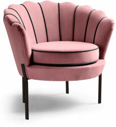  ANGELO kagyló fotel - rózsaszín