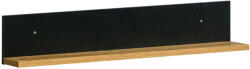 LAMELO 12 fali polc - wotan tölgy/fekete