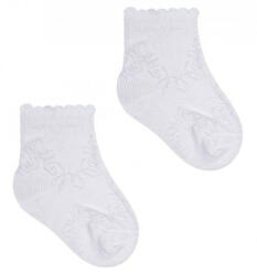  Yo! Baby zokni fehér, mintás 0-3 hó