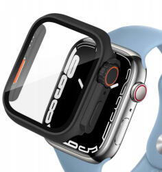 Tech-Protect Defense 360 tok Apple Watch 7/8 45mm, fekete/narancssárga