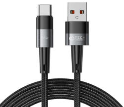 Tech-Protect Ultraboost kábel USB / USB-C 66W 6A 2m, szürke
