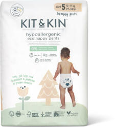 Kit & Kin Scutece Hipoalergenice Eco Kit&Kin Pull Up Junior, Marimea 5, 12-17 kg, 20 buc (KKS5PANTSCP)