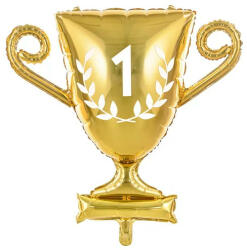 Partydeco Óriás lufi 25" 64cm serleg, kupa (LUFI678146)