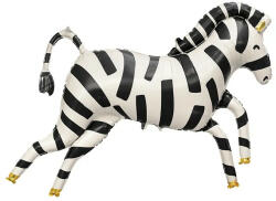 Partydeco Óriás lufi 45" 115cm zebra (LUFI127261)