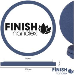 Nanolex NXPPAD42 Polishing Pad 170x13x150, Soft, Dark Blue 3db