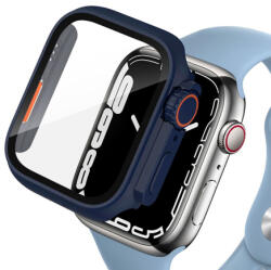 Tech-Protect Defense 360 husa pentru Apple Watch 7/8 45mm, albastru/portocale