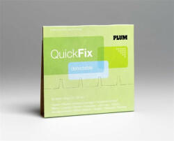 PLUM Sebtapasz utántöltő "Quick Fix", 45 darabos, kék, fémszálas, PLUM (ME7073) - bestoffice