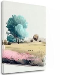 Peisaj pe pânză Creativitate pastel în natură (Colecția Pastel) (XOBMDLD005E1)