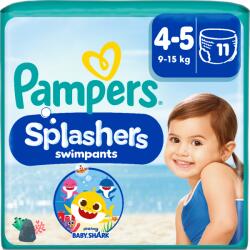 Pampers Scutece pentru inot Splashers Baby Shark, Marimea 4-5, 9-15 kg, 11 bucati, Pampers