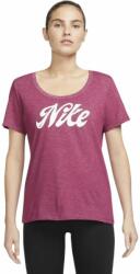 Nike W NK DF TEE NIKE SCRIPT , Roz , XL