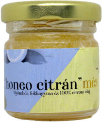 Termelői Honey citrán" - Gyömbér, fokhagyma, citromolaj mézben 50g