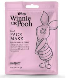 Mad Beauty Mască pentru față Winnie The Pooh, piersică - Mad Beauty Disney Winnie The Pooh Piglet Sheet Mask 25 ml