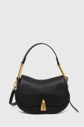 Coccinelle bőr táska fekete - fekete Univerzális méret - answear - 129 990 Ft