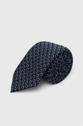 Boss nyakkendő selyemkeverékből sötétkék - sötétkék Univerzális méret