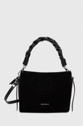 Coccinelle velúr táska fekete - fekete Univerzális méret - answear - 129 990 Ft