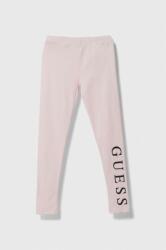 Guess gyerek legging rózsaszín, nyomott mintás - rózsaszín 167 - answear - 7 290 Ft