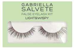 Gabriella Salvete False Eyelash Kit Light & Wispy gene false 1 buc pentru femei