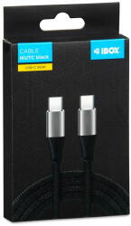 iBOX Cablu Date IBOX IKUTC USB-C 60W 2m Black (IKUTC2B)