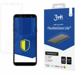 3mk Folie De Protectie Ecran 3MK FlexibleGlass Lite pentru Samsung Galaxy A6 (2018) A600 Sticla Flexibila Full Glue (fol/ec/3mk/sga/st/fu/li)