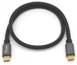 Equip USB 3.1 Type C Összekötő Fekete 50cm 128353 (128353)