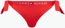 Tommy Hilfiger Side Tie Cheeky costum de baie de jos roșu Costum de baie dama