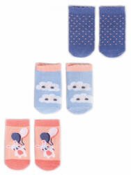  Yo! Baby pamut zokni 3db-os 0-3 hó - nyuszi