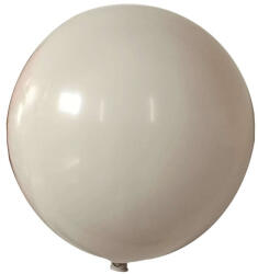 Balloons4party Set 25 baloane latex alb nisip 30 cm