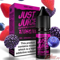 Just Juice Lichid Berry Burst Just Juice 10ml NicSalt 11mg/ml (5056168830251)