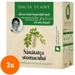 DACIA PLANT Set 3 x Ceai Sanatatea Stomacului, 50 g, Dacia Plant