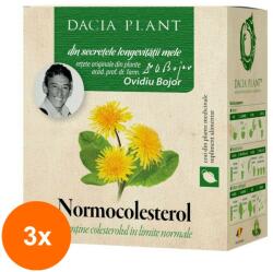 DACIA PLANT Set 3 x Ceai Normocolesterol, 50 g, Dacia Plant