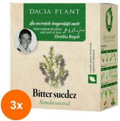 DACIA PLANT Set 3 x Ceai Bitter Suedez, 50 g, Dacia Plant