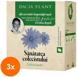 DACIA PLANT Set 3 x Ceai Sanatatea Colecistului, 50 g, Dacia Plant