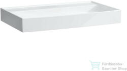 Laufen Kartell By Laufen 100x46 cm-es mosdó csaplyuk és túlfolyó nélkül, matt fehér H8103377571121 (H8103377571121)