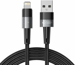 Tech-Protect Кабел за зареждане USB-A / Lightning с 12W / 2.4A от Tech-Protect Ultraboost 200см - сив (9490713934173)