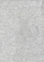 Nepii bambusz pléd 70*85 cm - szürke cica - babastar