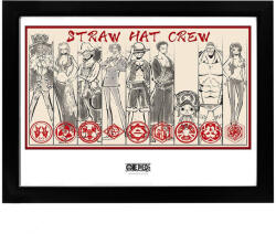 Keretezett poszter One Piece - Straw Hat Crew