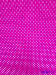  Vízhatlan mintás ív 70x100cm - Pici Pöttyös - Sötét Rózsaszín