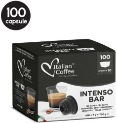 Italian Coffee 100 Capsule Italian Coffee Intenso Bar - Compatibile Dolce Gusto