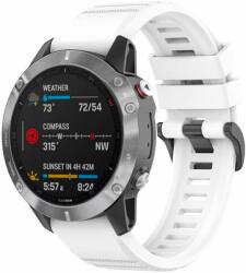 FIXED Silicone Strap Garmin QuickFit 22mm - fehér (FIXSST-QF22MM-WH)