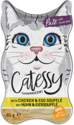 Catessy Catessy Tăvițe Paté cu pui & sufle de ou - 18 x 85 g