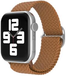 XPRO Apple Watch szőtt szövet körpánt Barna 42mm/44mm/45mm/49mm (128079) (128079)