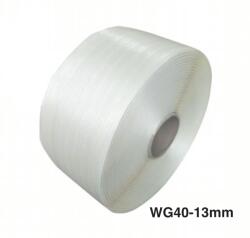  Banda PES 13 mm x 500 m, Hot Melt, Netesută, 380 kgf, WG40 (WG40-500)